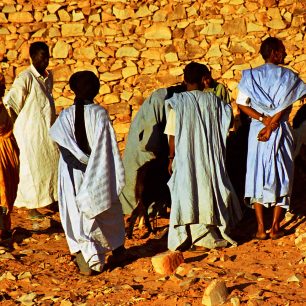 Místní lidé, Mauretánie, Afrika 