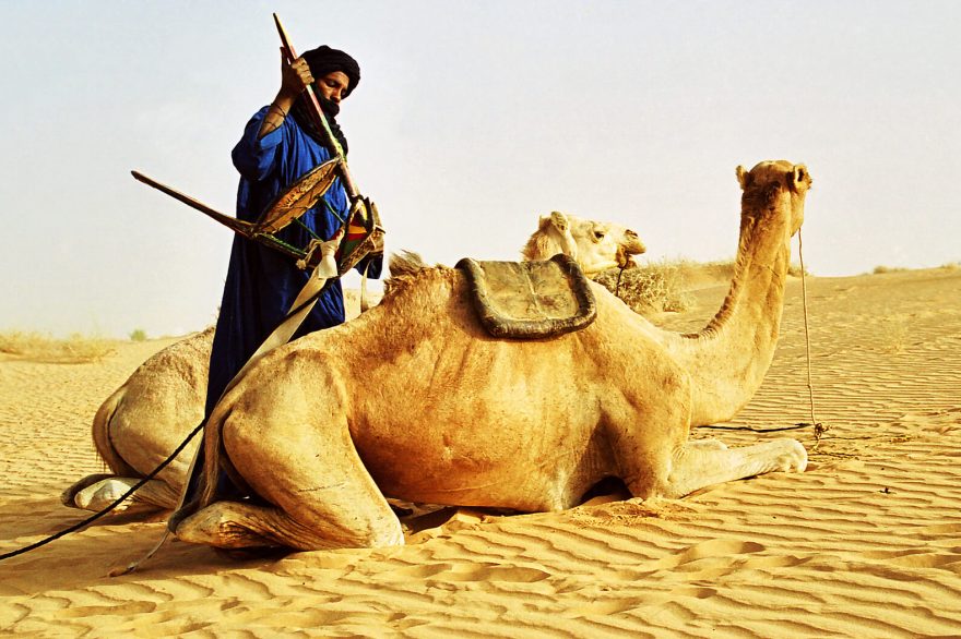 Místní lidé, Mauretánie, Afrika 