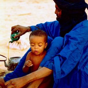 Místní lidé, Mauretánie, Afrika 