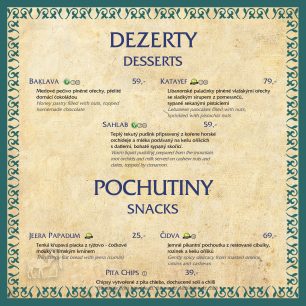 JÍDELNÍ LÍSTEK