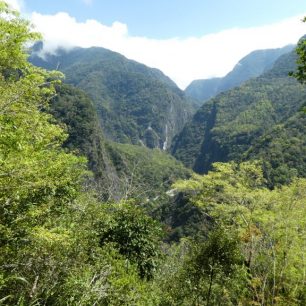 Příroda tu hraje všemi odstíny zelené, Taroko, Taiwan