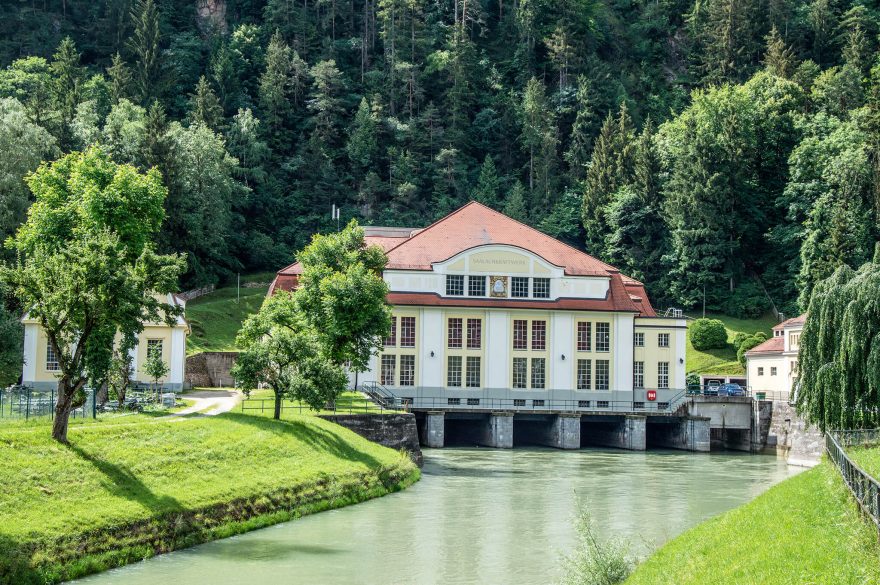 Elektrárna Saalachkraftwerk (c) Berchtesgadener Land Tourismus