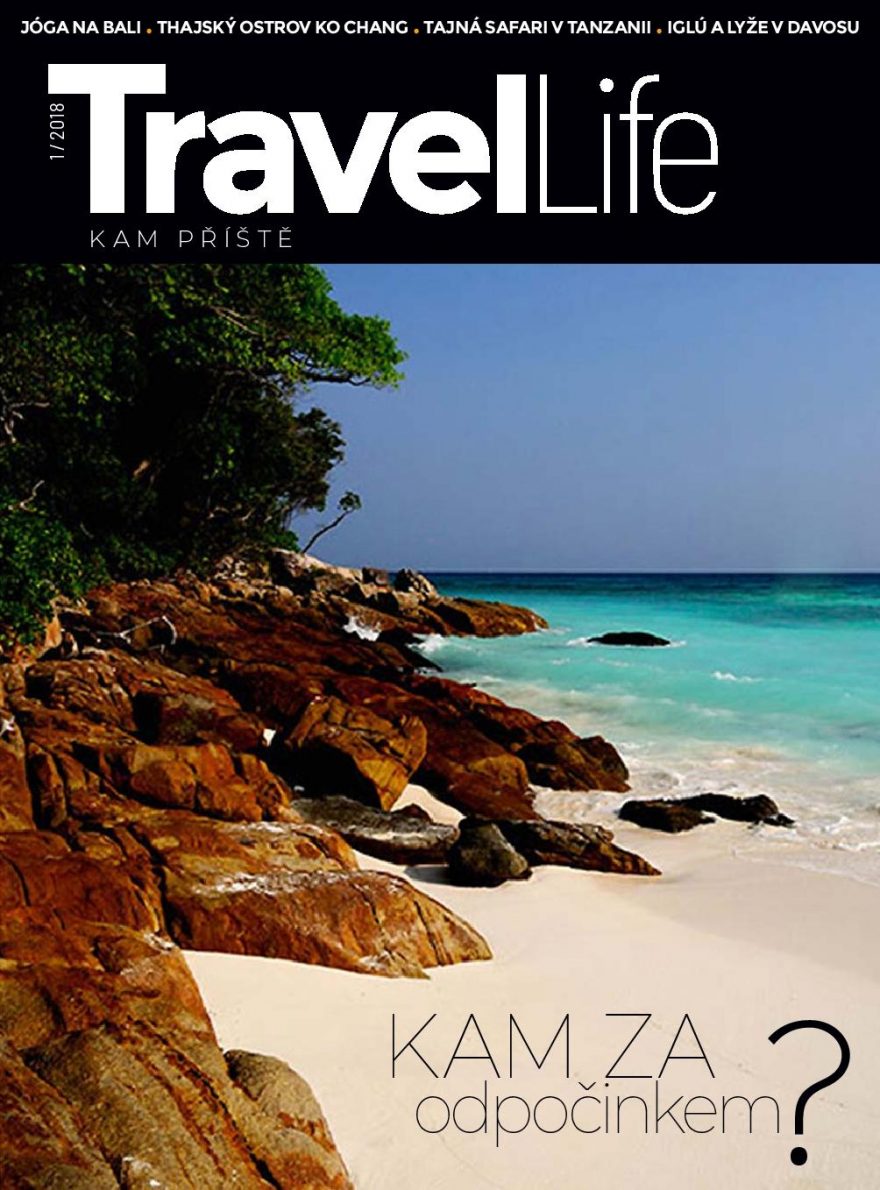 Titulní strana Travel Life