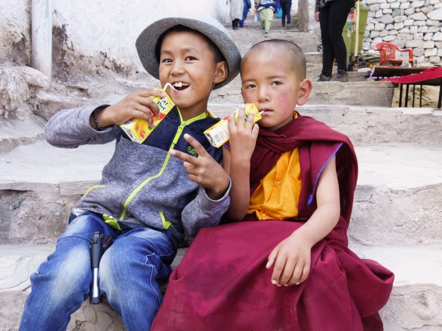 Užívá si i omladina, Ladakh, Indie