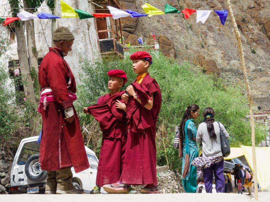 Užívá si i omladina, Ladakh, Indie