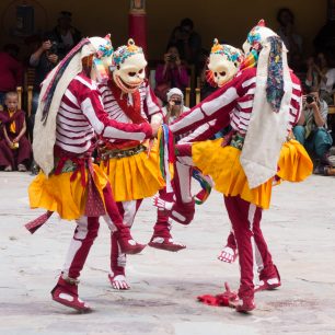 Tančící Masky, Ladakh, Indie