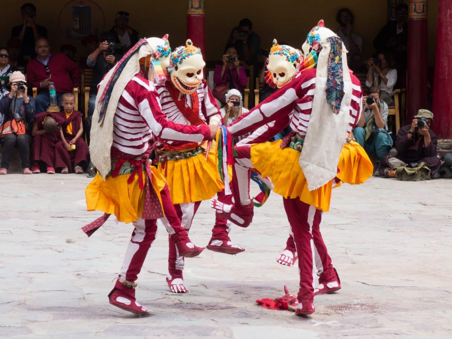 Tančící Masky, Ladakh, Indie