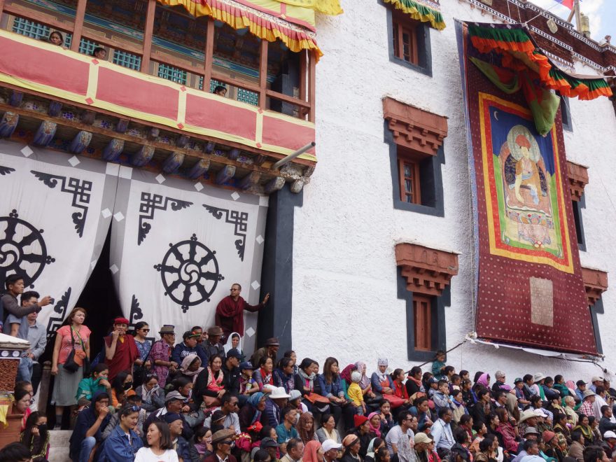 Na oslavy přijedou stovky lidí, Ladakh, Indie