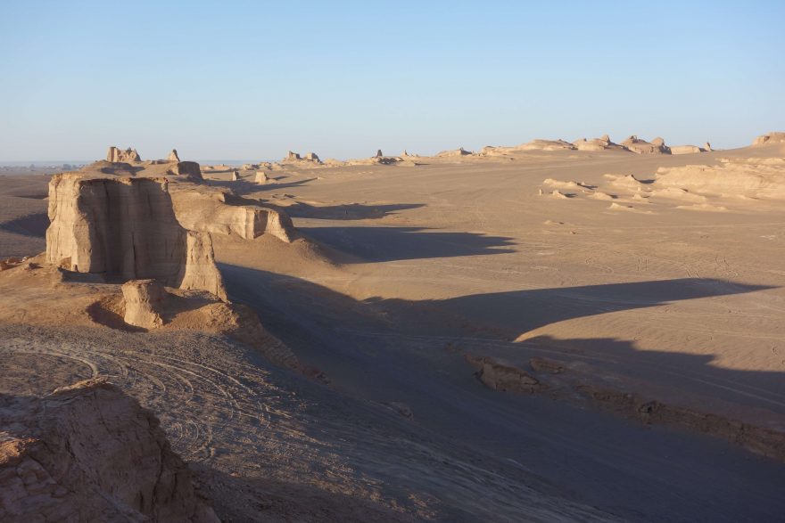 Pouštní krajina Íránu