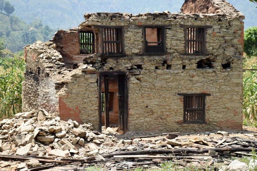 Zemětřesení poznamenalo tisíce lidí, Nepál
