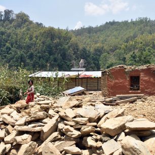 Stopy po zemětřesení jsou stále znát, Nepál