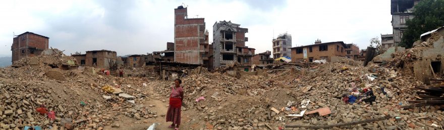 Stopy po zemětřesení jsou stále znát, Nepál