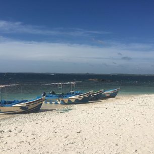 Pigeon island rezervace na šnorchlování Trincomalee, Srí Lanka