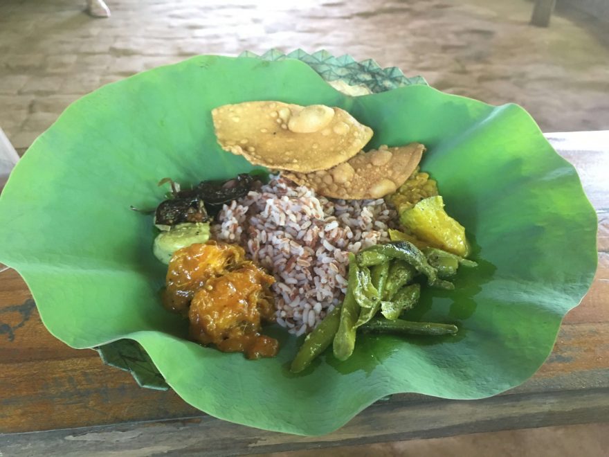 Rýže a kari, Srí Lanka