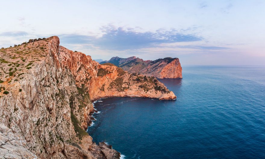 Útesy na severním pobřeží, Mallorca