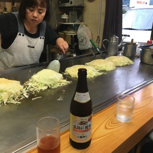 Příprava jídla je mnohdy zážitek sám o sobě, Japonsko