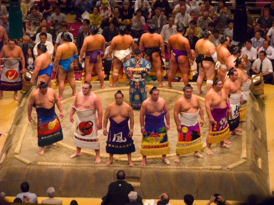 Tradiční japonské zápasy sumo, Japonsko