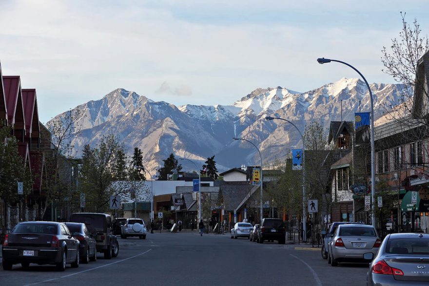 Městečko Jasper, Alberta, Kanada