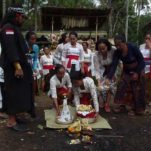 Kremační obřad, Bali, Indonésie