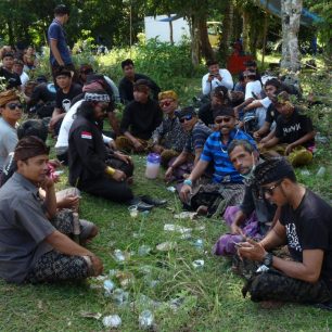 Kremační obřad, Bali, Indonésie