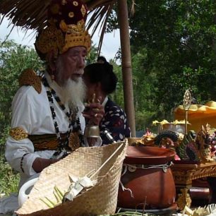 Kremační obřad, Bali, Indonésie