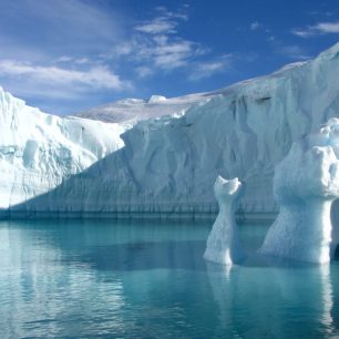 Krása ledu, Antarktida