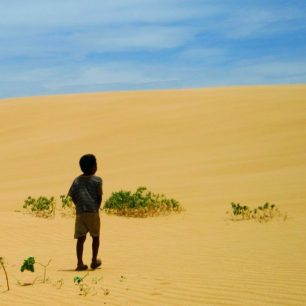 La Guajira - poušť na nejsevernějším poloostrově v Jižní Americe, Kolumbie