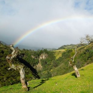 Kolumbijský venkov a jeho věčně zelená příroda, Kolumbie