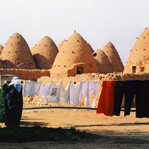 Lokální architektura často velice překvapí, Sýrie
