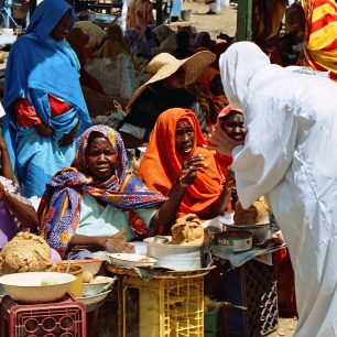 Tržiště je středobodem všeho, Súdán