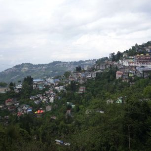 Darjeeling celkový pohled, Indie