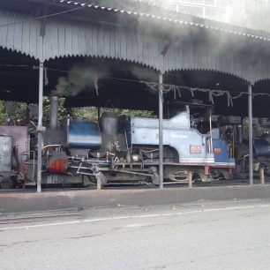 Vlakové nádraží, Darjeeling, Indie