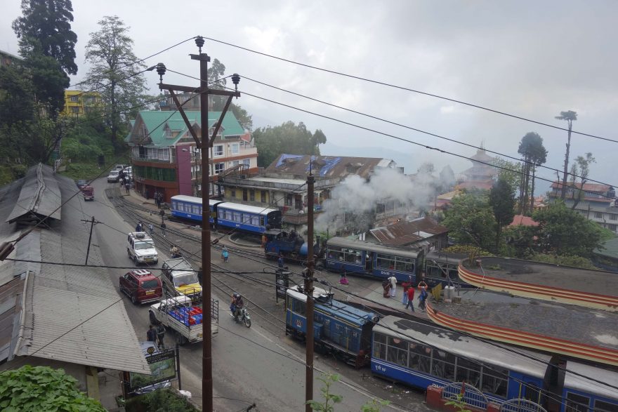 Vlakové nádraží, Darjeeling, Indie