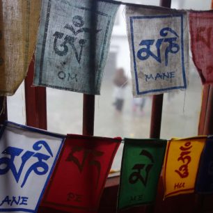 Náboženství tvoří značnou část života místních, Darjeeling, Indie