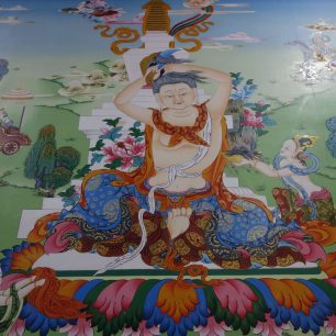 Náboženství tvoří značnou část života místních, Darjeeling, Indie