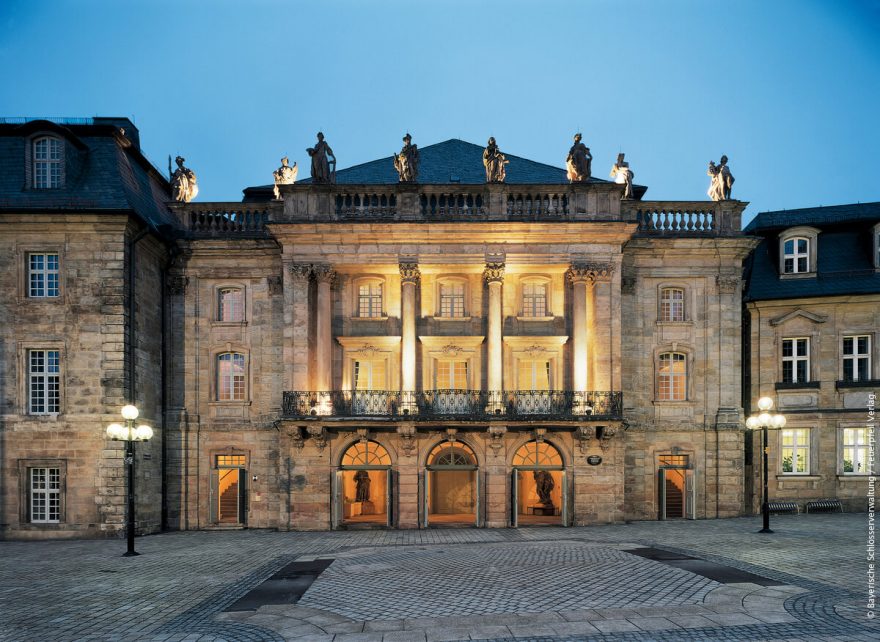 Markraběcí opera v Bayreuthu,Bavorsko, Německo