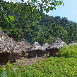 Vesnička indiánů pochod ke ztracenému městu
