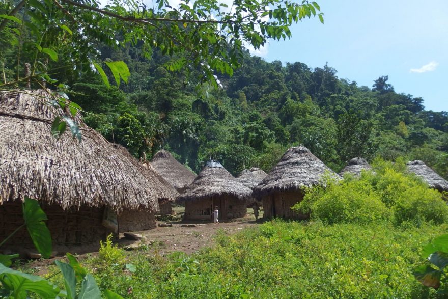 Vesnička indiánů pochod ke ztracenému městu