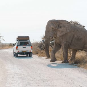 Setkání na cestě, Namibie