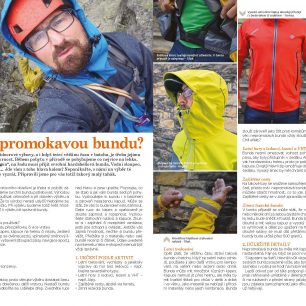 Věnujeme se vybavení - v každém čísle najdete nezávislé recenze novinek, praktické rady pro výběr i údržbu vybavení.