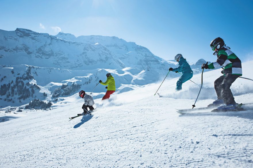 Hurá na lyže, Švýcarsko