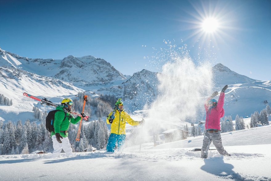 Sněhové radovánky, Švýcarsko