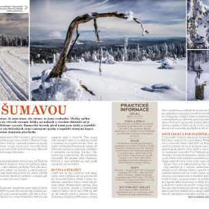 V každém čísle se věnujeme trekům, podle sezóny ale taky feratám, lezení a VHT, běžkám, sněžnicím, horské cyklistice, skialpu nebo trailovému běhu.