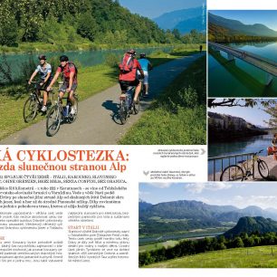 V každém čísle se věnujeme trekům, podle sezóny ale taky feratám, lezení a VHT, běžkám, sněžnicím, horské cyklistice, skialpu nebo trailovému běhu.