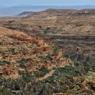 Kaňon Ghoufi, Alžírsko, Afrika