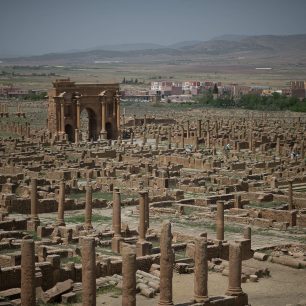 Timgad, Alžír, Afrika