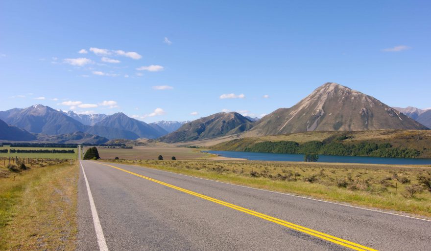 Cesty na Zélandu