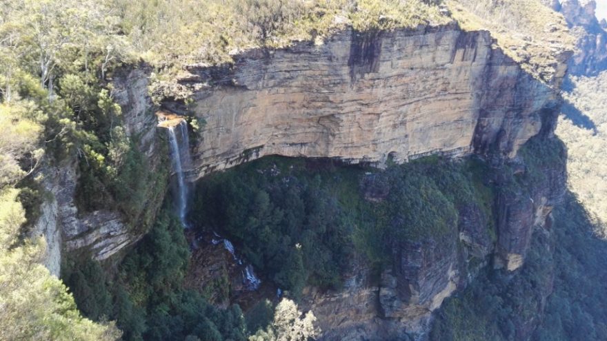 Vodopád, Modré Hory, Austrálie