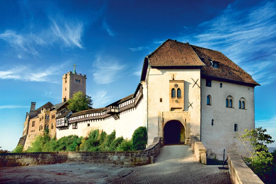 Hrad Wartburg, Durynsko, Německo