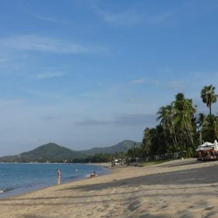 Mae Nam Beach na severu ostrova Koh Samui
